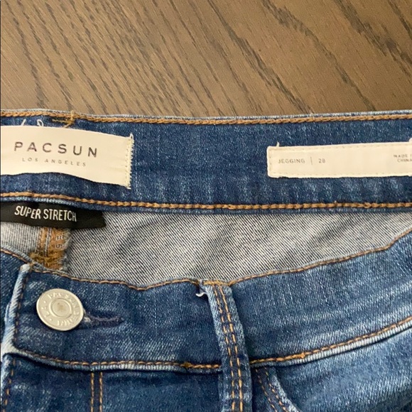 Pacsun Distressed Jeggings 28w - Picture 5 of 6